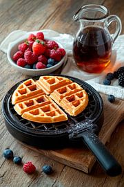 Waffle indulgence by Poster Art Shop