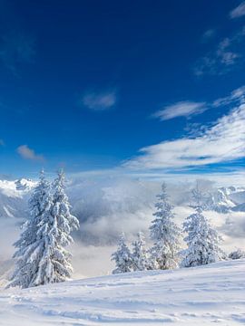 Winterlandschaft im Montafon von Dirk Rüter