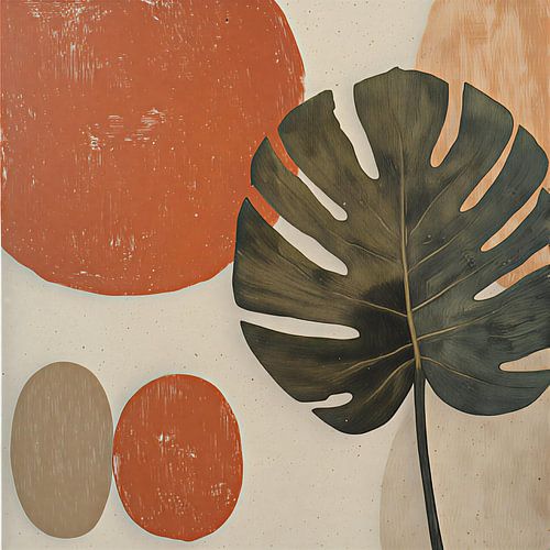 Ein botanisches Wabi-Sabi-Kunstwerk.