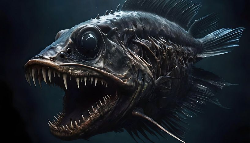 Tiefseemonster I von Retrotimes