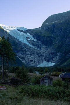 Unter der Gletscherwand