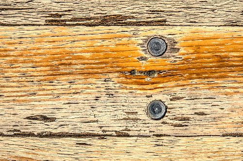 Ruw houten tafelblad