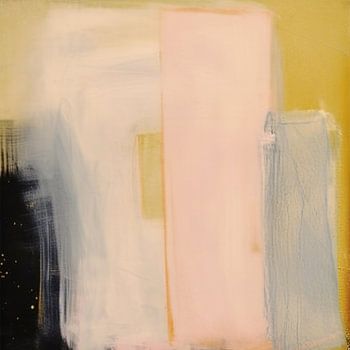 Modern abstract in pastel colours