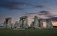 Stonehenge bij zonsondergang