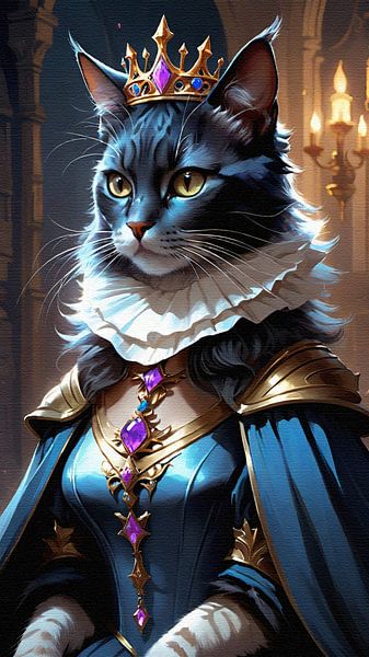 Lovely Cat Queen Part 11 van Maud De Vries