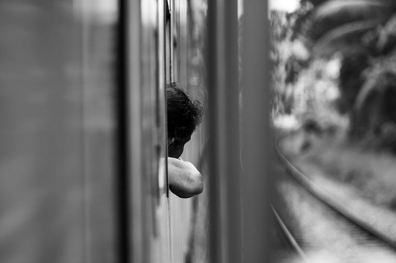 Train journey by Lukas Frank