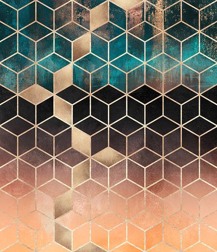 Cubes de rêve Ombre sur Elisabeth Fredriksson