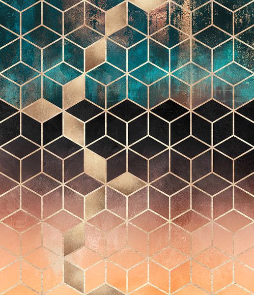 Cubes de rêve Ombre par Elisabeth Fredriksson