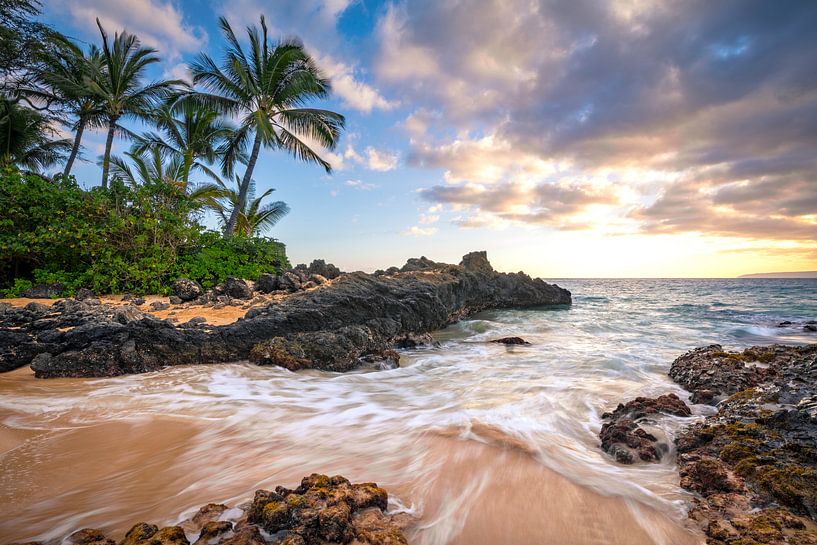 LPH 71302230 Sonnenuntergang in Makena Beach, Hawaii von BeeldigBeeld Food & Lifestyle