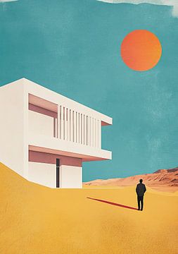 Bauhaus poster kunstdruk van Niklas Maximilian
