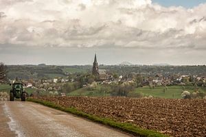 Prachtig uitzicht op Vijlen en de Sint-Martinuskerk