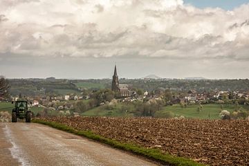 Prachtig uitzicht op Vijlen en de Sint-Martinuskerk