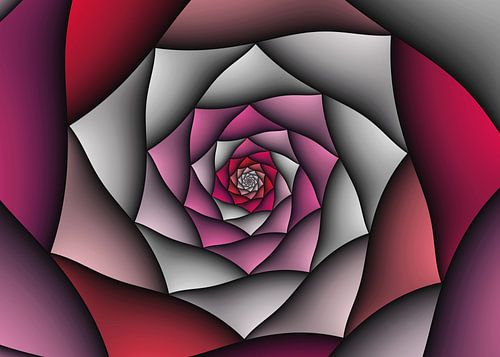 Mystische Blume von Jutta Maria Pusl