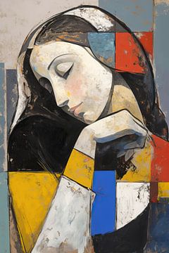 Vrouwengezicht van De Mooiste Kunst