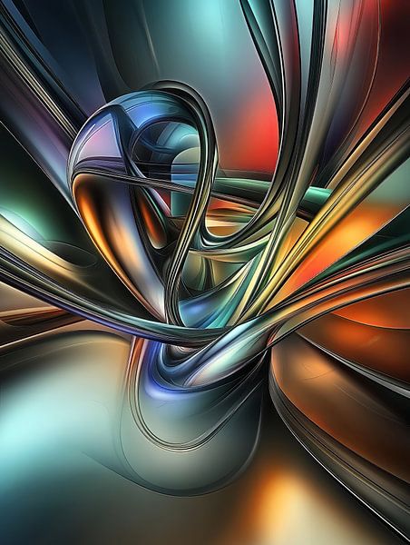 Whirl of Dimensions VI by Rene Ladenius Digital Art