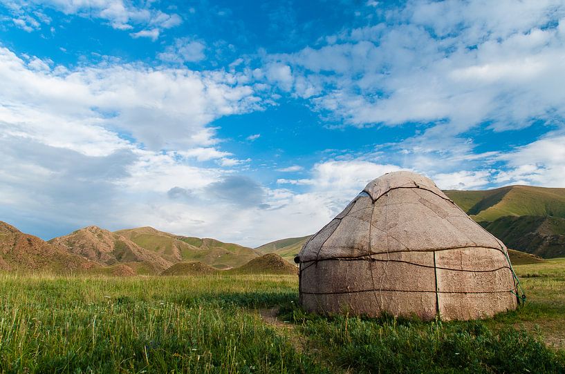Joert in den Bergen Kirgisistans von Jaco Visser