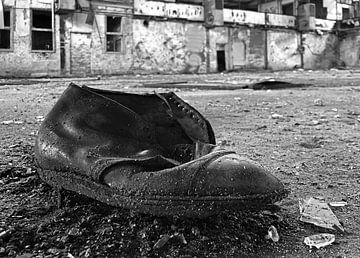 Old forgotten shoe