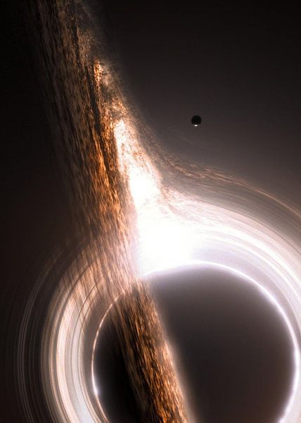 Gargantua Black Hole by Nikita Abakumov