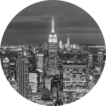 Panorama New York City (Manhattan) van Volt