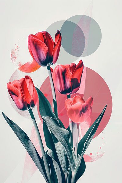 Tulpen - Tulpe von Poster Art Shop