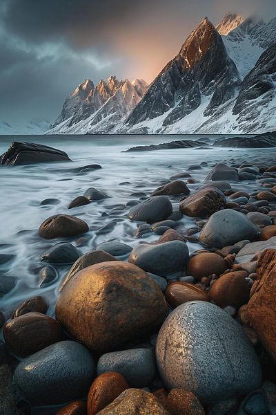 Sonnenaufgang am Meer von fernlichtsicht