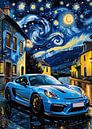 De Porsche Cayman GT4 RS Sterrennacht van MIROKKU thumbnail