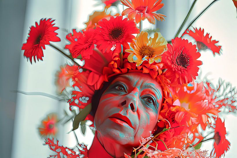 Flowerpower Fantasie van Egon Zitter