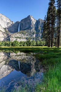 Miroir des chutes du Yosemite sur Thomas Klinder