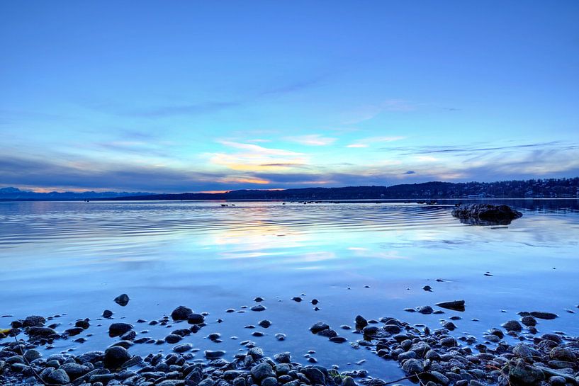 De rust van het Starnberg-meer van Roith Fotografie