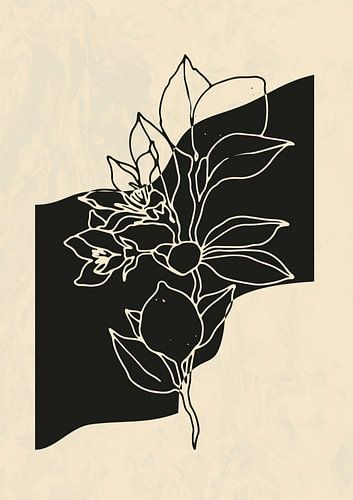 Abstracte bloem 4