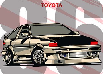 TOYOTA AE 86 by zaka artya