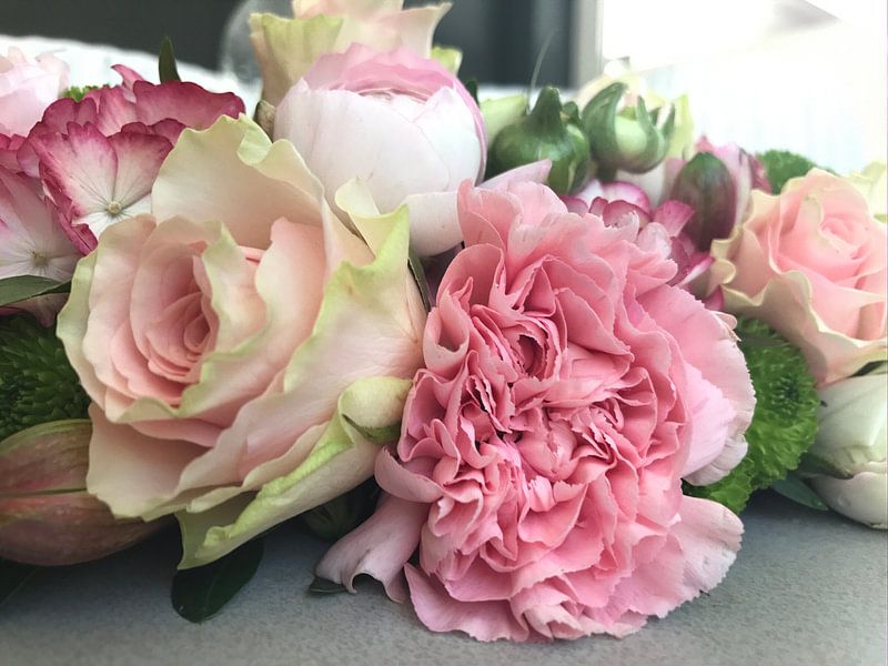 Schöne Kombination von Blumen von Natascha Lorkowska