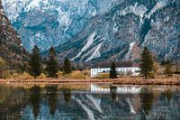House in a mountainous landscape