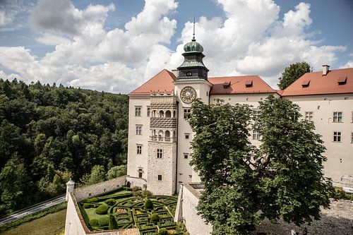 Le château de Pieskowa en Pologne