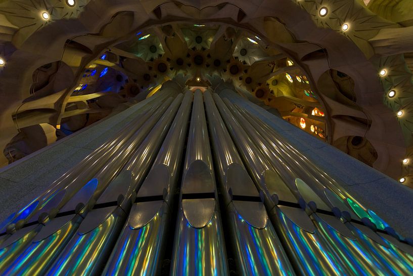 Prachtige Sagrada Familia Orgel van Guido Akster