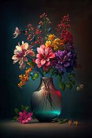 Colourful still life