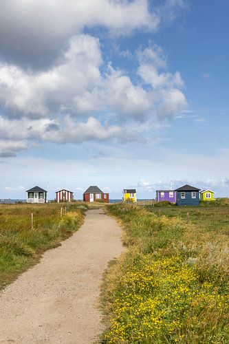 Strandhuisjes op Vesterstrand Æro