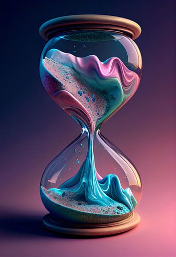 Expiring hourglass