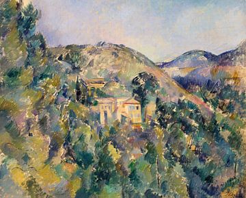 Paul Cézanne. Gezicht auf Domaine Saint-Joseph