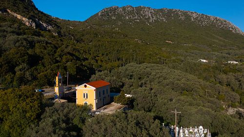 Luchtfotografie Corfu Griekenland (Architectuur/Schoonheid vanuit de lucht)