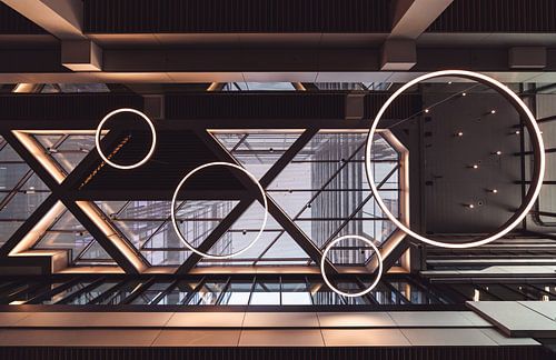 Architektonische Details eines Daches