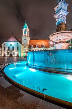 Bratislava bei Nacht von Martin Wasilewski