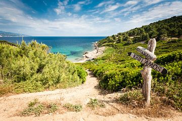 'Hidden beach' sur Victor van Dijk