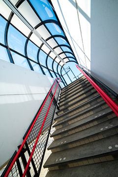 Bahnhof Voorburg Treppe von Michel Groen