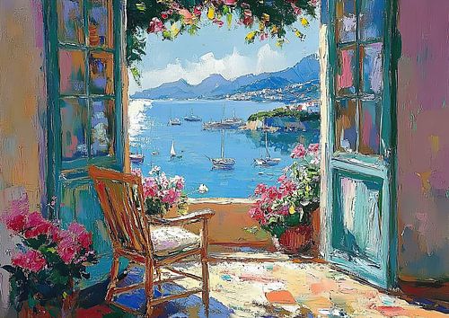 Geïnspireerd door Matisse - kleurenspoor