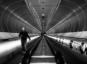 Homme dans le tunnel par Fokko Muller Aperçu