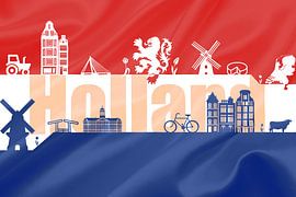 Flag of Holland by Stedom Fotografie