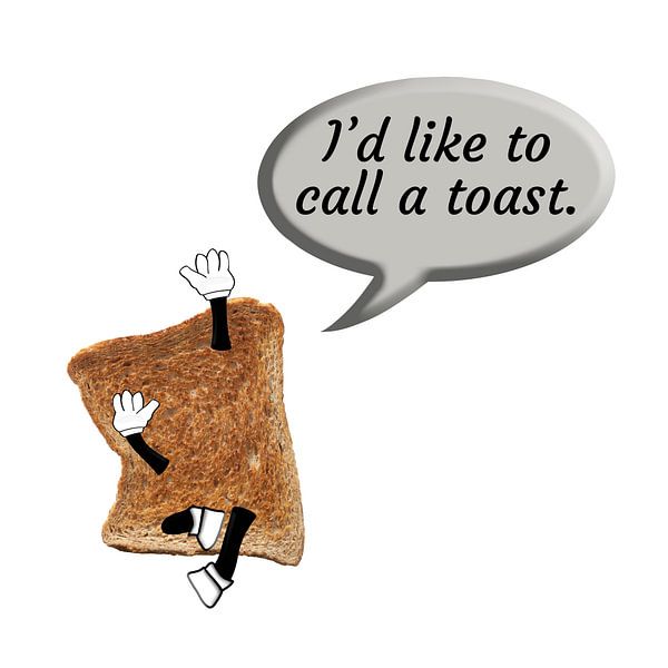 “I’d like to call a toast.” van Grüntyers .