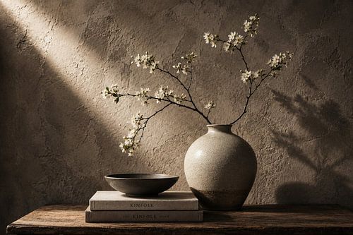 Sérénité des fleurs rustiques
