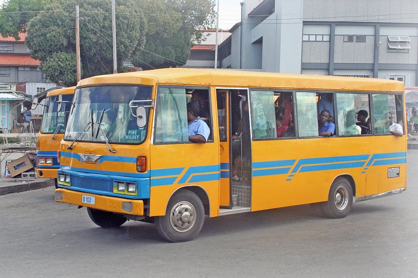 Barbados - Public Transport (Retro) by t.ART